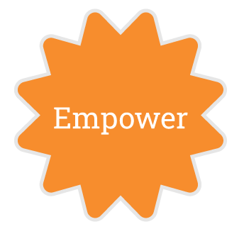 Empower badge